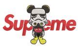 Supreme logo Leak - Embroidery Design - FineryEmbroidery